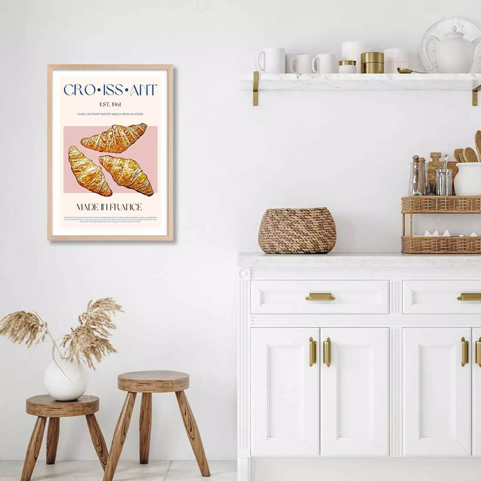 affiche-cuisine-croissants-imprimes