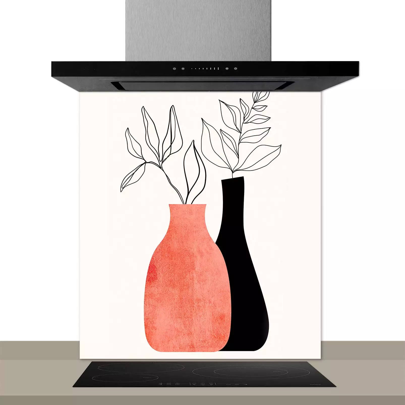 fond-de-hotte-artistique-plantes-design