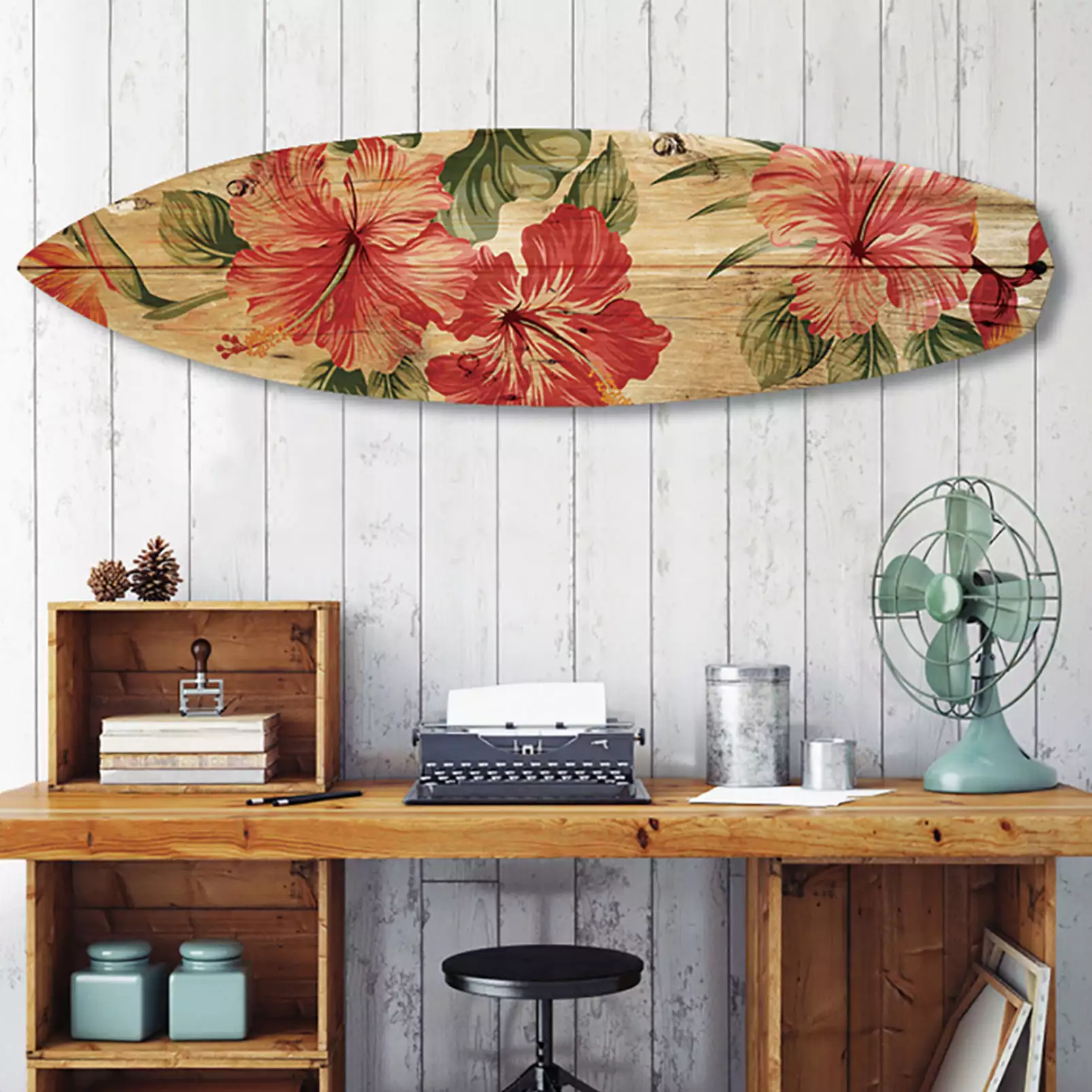 hxa-deco-planche-de-surf-decorativemulti-choix-decoration-murale-impression-sur-alu-dibond-surf-vintage-150x40-cm
