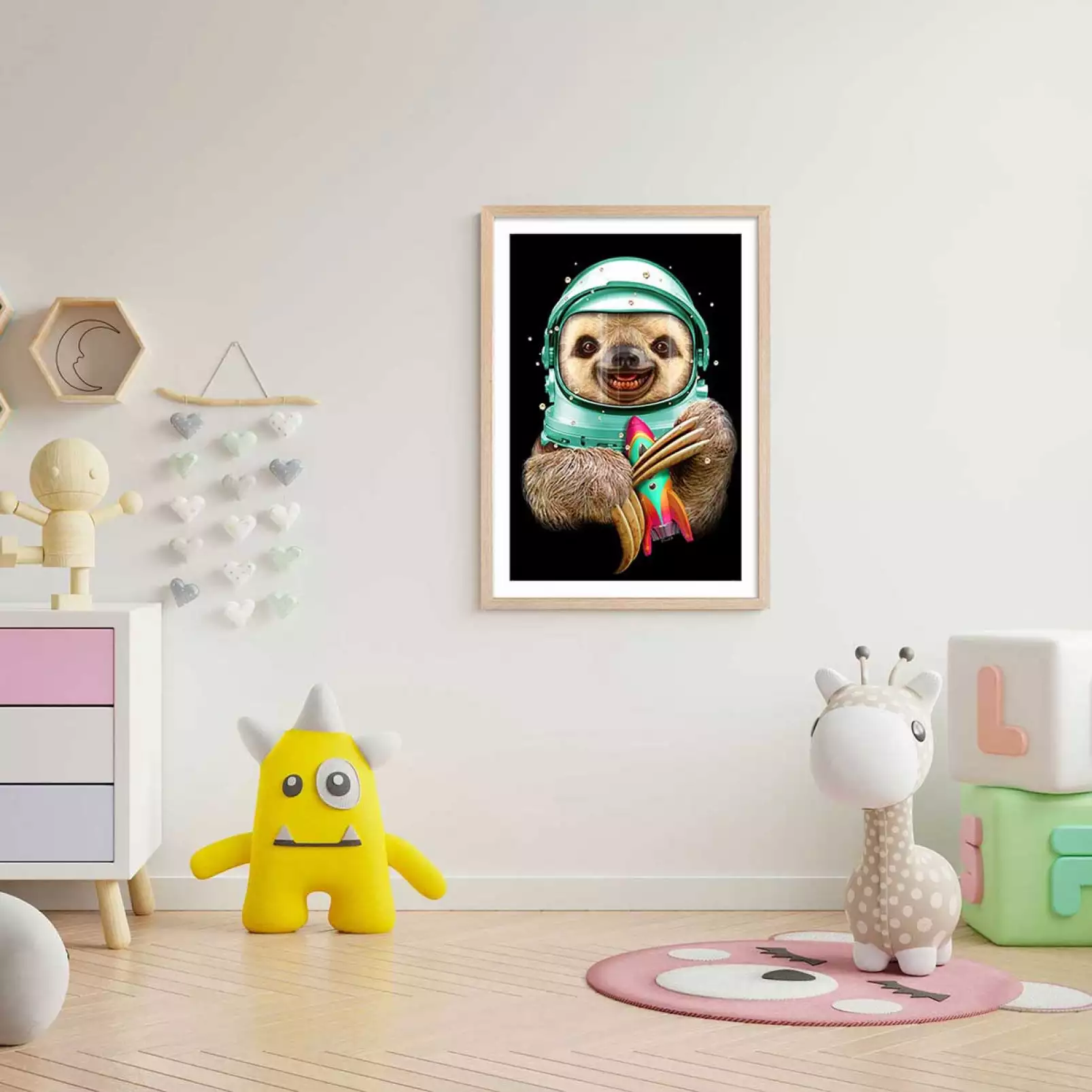 poster-chambre-ado-spacesloth