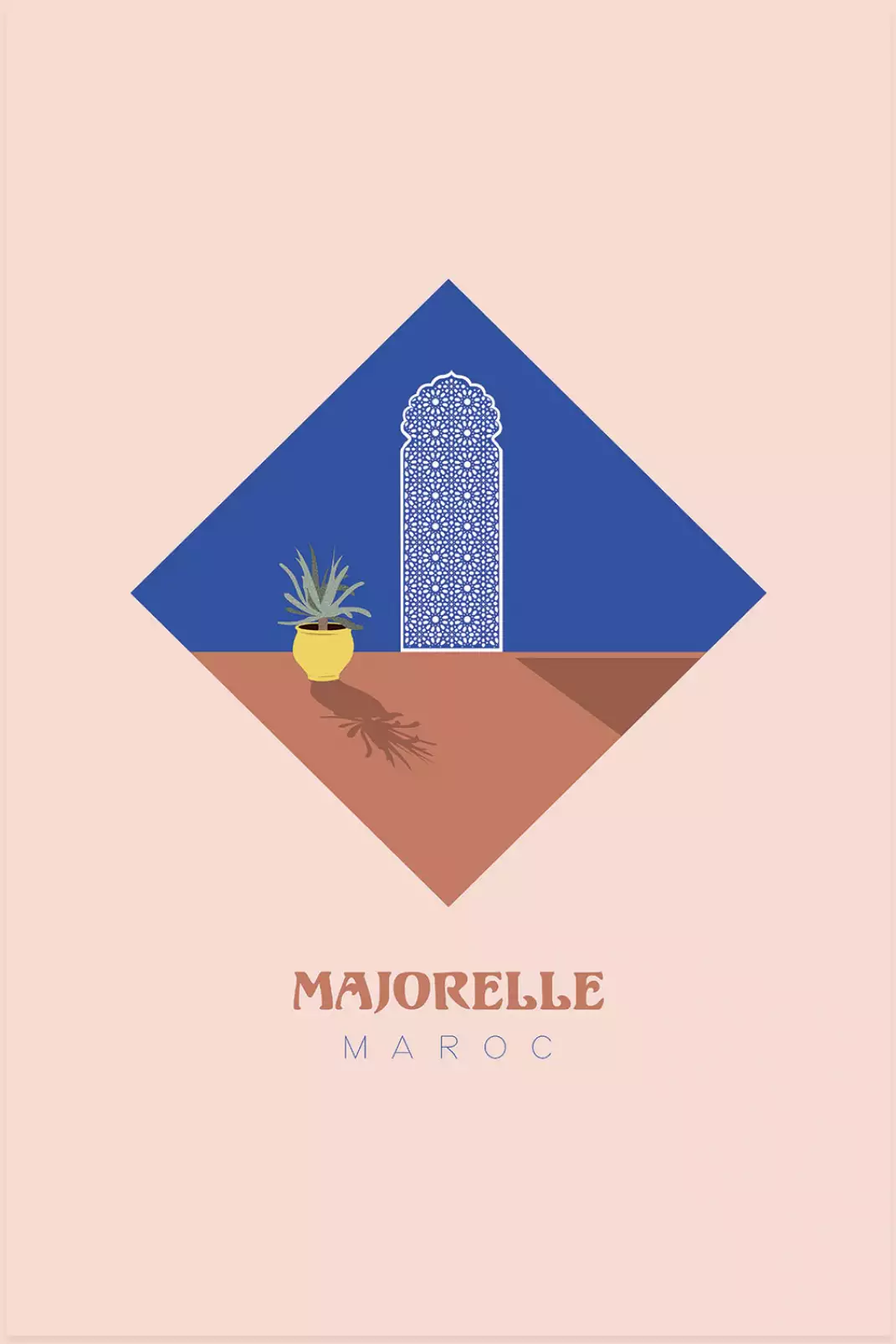 tableau-oriental-majorelle-maroc