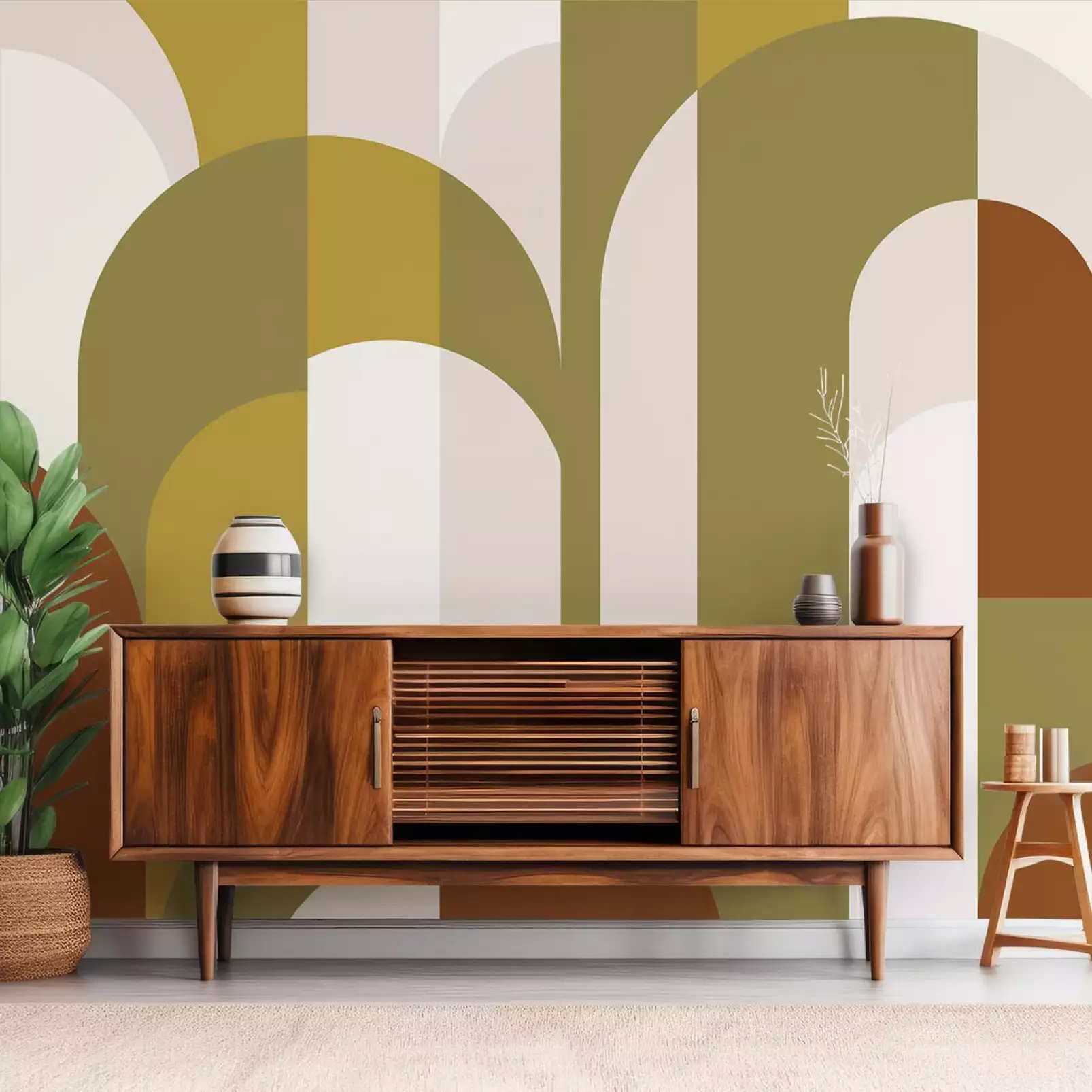 tapisserie-art-deco-arcade-verte-sauge