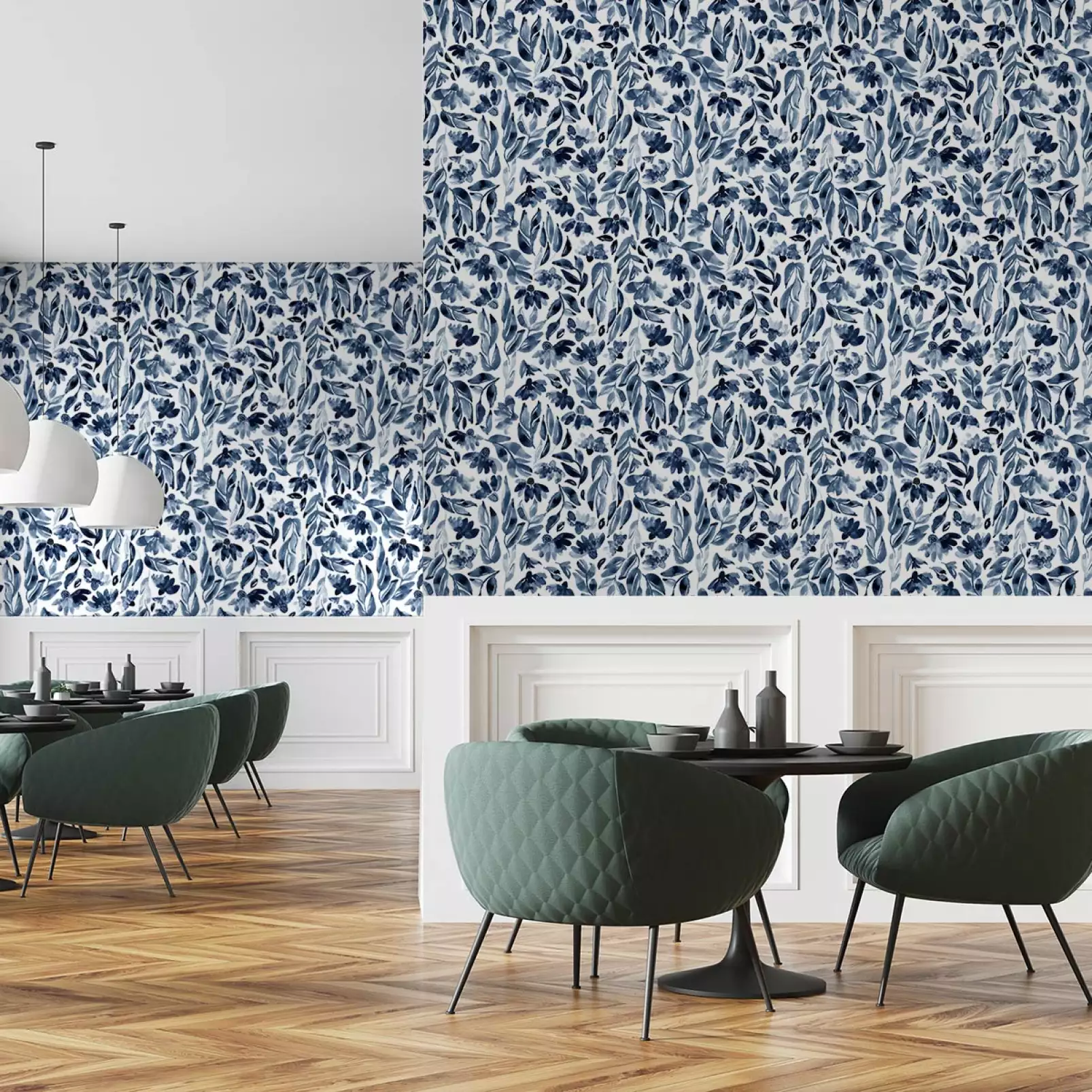 tapisserie-decorative-fleur-bleue
