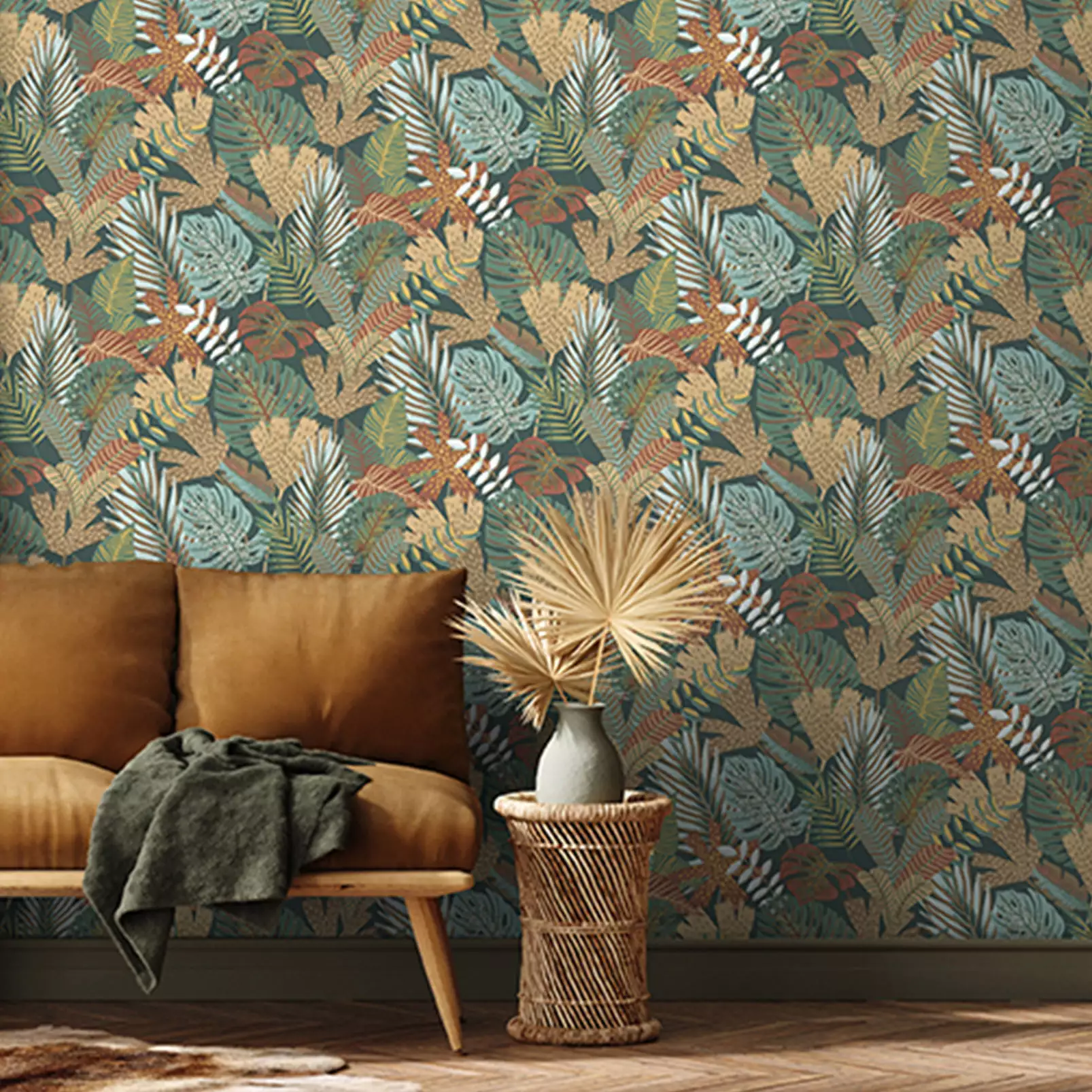 tapisserie-feuilles-botany