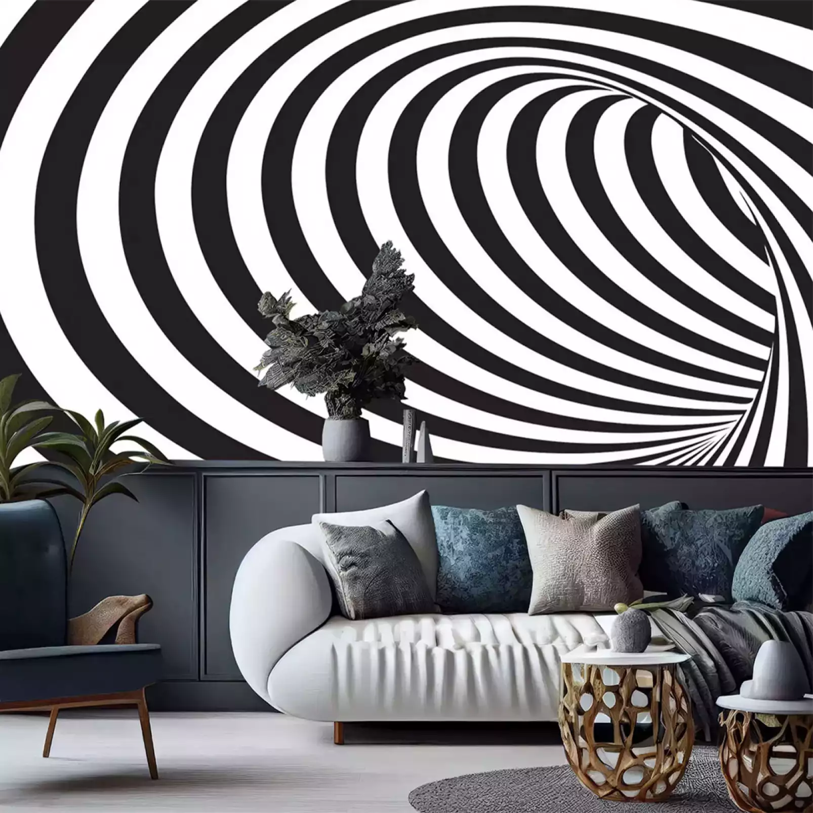 tapisserie-panoramique-graphique-illusion-3d