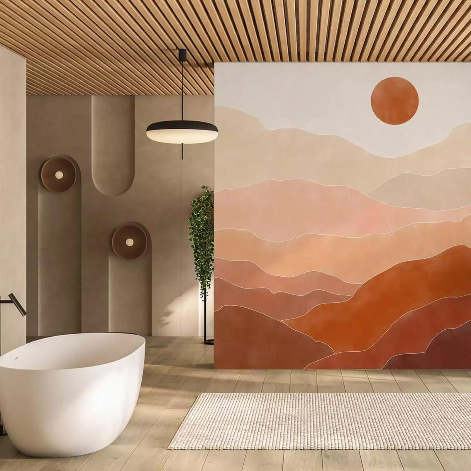 tapisserie-panoramique-soleil-au-zenith